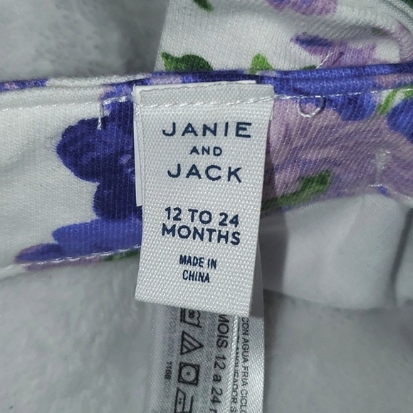 Janie & Jack Floral Visor Size 12-24 months - Picture 3 of 10